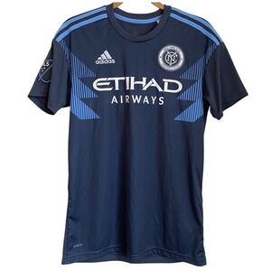 Adidas 2018 NYC Football Club Jersey Etihad Airways MLS Soccer‎ Shirt S NWT
